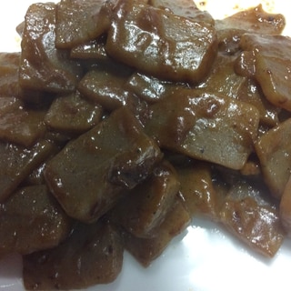 こんにゃくのカレー煮込み